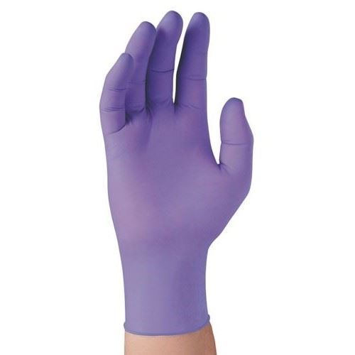 Picture of Kimberly-Clark Purple 6 mil Nitrile Examination Gloves - X-Large