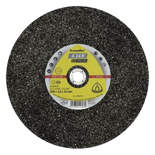 Picture of Klingspor A24R Flat Cutting Wheels - 12" x 9/64" x 20mm