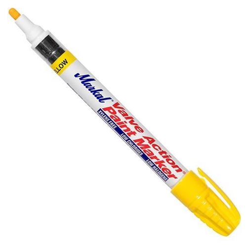 Picture of Markal Valve Action® Paint Marker - Yellow