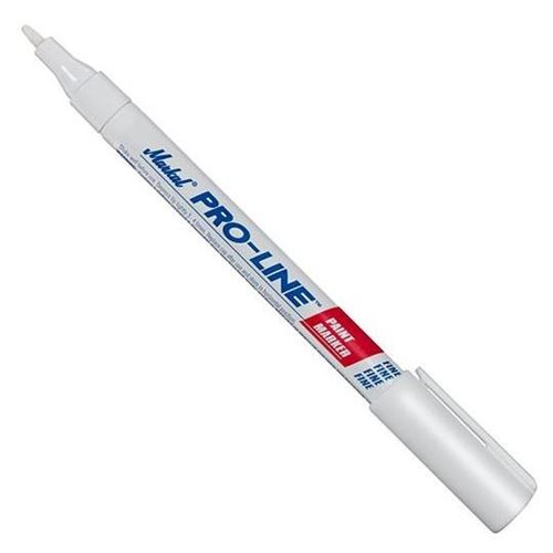 Picture of Markal Pro-Line® Fine Paint Marker - White