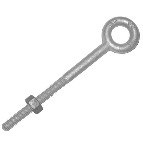 Picture of Macline Regular Nut Eye Bolts - 3/8" x 4-1/2"