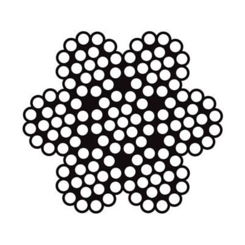 Picture of Macline 7x19 Galvanized Aircraft Cable - Bulk