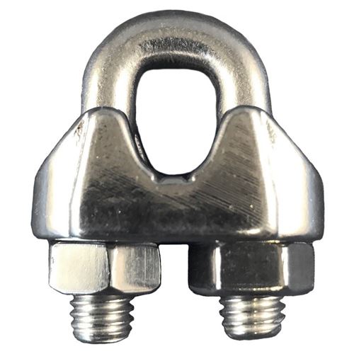 Picture of Macline Malleable 316 Stainless Steel Wire Rope Clips