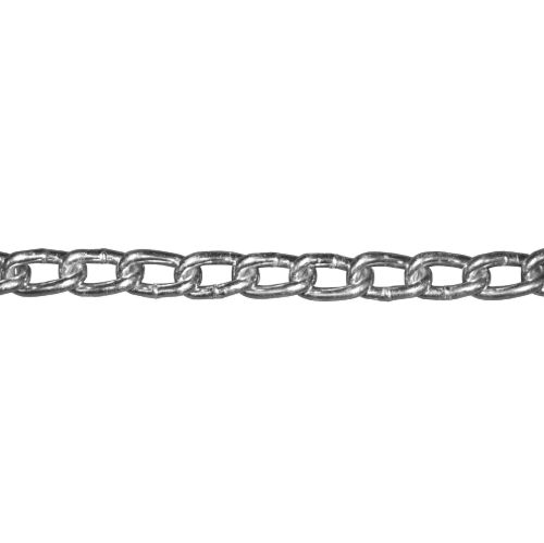 Picture of Macline Size 2/0 Zinc Plated Twist Link Machine Chain - 75' Reel