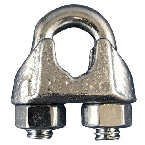 Picture of Macline Malleable Galvanized Wire Rope Clips - 1/2"