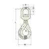 Picture of Macline 1/2" Grade 100 Swivel Self-Locking Hooks