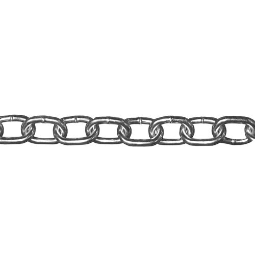 Picture of Macline Size 2/0 Zinc Plated Passing Link Chain - 75'