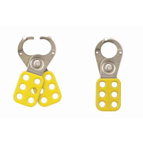 Picture of Master Lock Model 422 Yellow Lockout Hasp