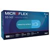 Picture of Ansell MICROFLEX® 93-143 Nitrile Disposable Gloves - Large