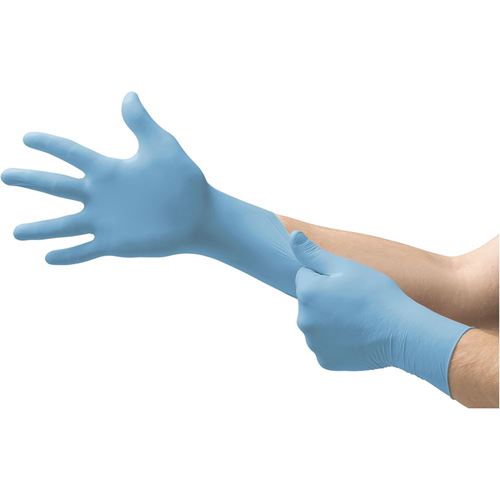 Picture of Ansell MICROFLEX® 93-143 Nitrile Disposable Gloves - Small