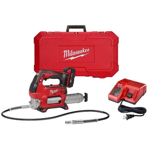 Milwaukee® M18™ Cordless 2Speed Grease Gun Kit MacMor Industries