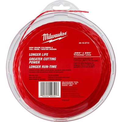 Picture of Milwaukee® .095" x 250' Trimmer Line