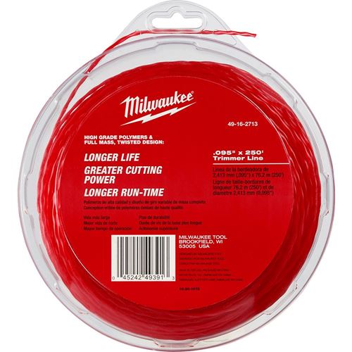 Picture of Milwaukee® .095" x 250' Trimmer Line