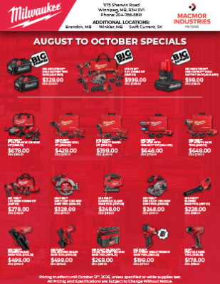 Picture for Milwaukee August-October 2026 Specials Flyer