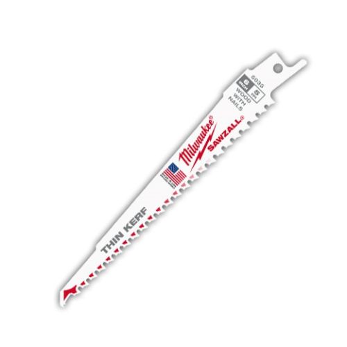Picture of Milwaukee® Thin Kerf SAWZALL® Blades - 5 TPI