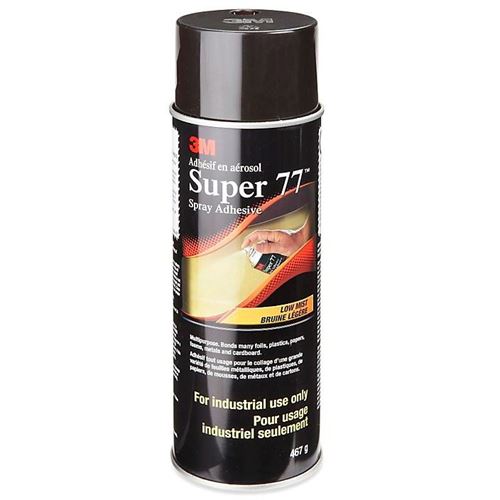 3M™ Super 77™ 24 oz. Clear Adhesive Spray | MacMor Industries