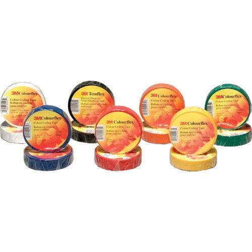 Picture of 3M™ Green COLOUR-FLEX Electrical Tape - 3/4" x 60'