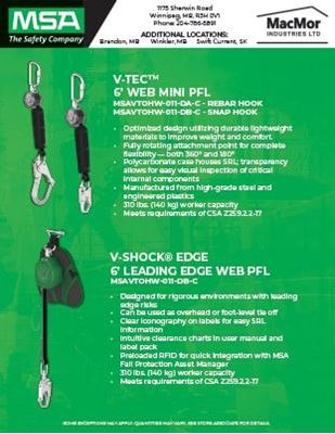 Picture for MSA - 6ft Web PFL Flyer