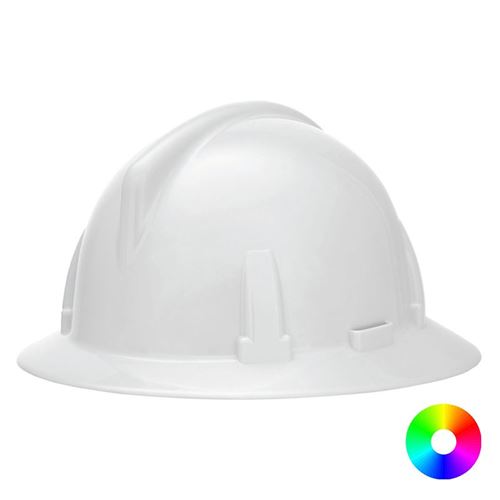 MSA Topgard Full Brim Hard Hat Type 1 Fas Trac Suspension MacMor Industries