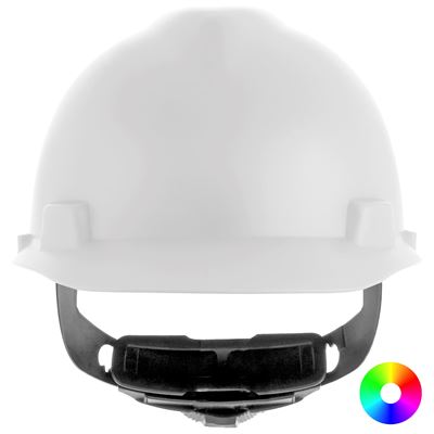 Picture of MSA V-Gard® Matte Protective Hard Hat, Type 1 - Fas-Trac® III Suspension