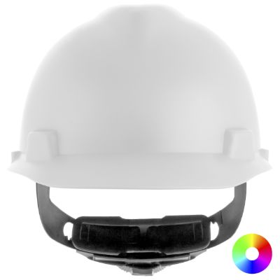Picture of MSA V-Gard® Matte Protective Hard Hat, Type 1 - Fas-Trac® III Suspension