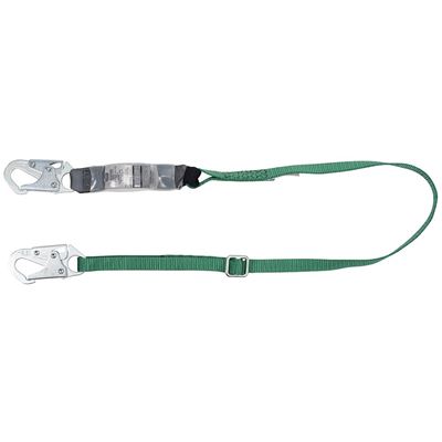 Picture of MSA 6' V-Series Single-Leg Adjustable Energy-Absorbing Lanyard - Locking Snap Hook