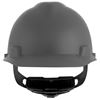 Picture of MSA Grey V-Gard® Matte Protective Hard Hat, Type 1 - Fas-Trac® III Suspension