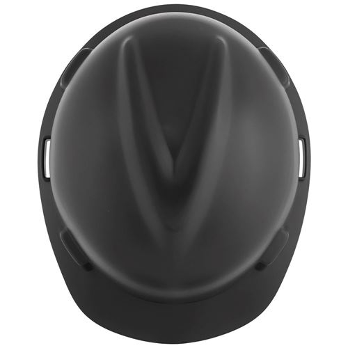 Picture of MSA Black V-Gard® Matte Protective Hard Hat, Type 1 - Fas-Trac® III Suspension