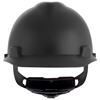 Picture of MSA Black V-Gard® Matte Protective Hard Hat, Type 1 - Fas-Trac® III Suspension