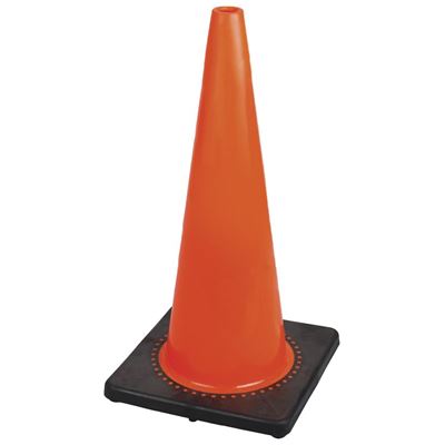 Picture of Pioneer® 28" Premium PVC Flexible Orange Safety Cone