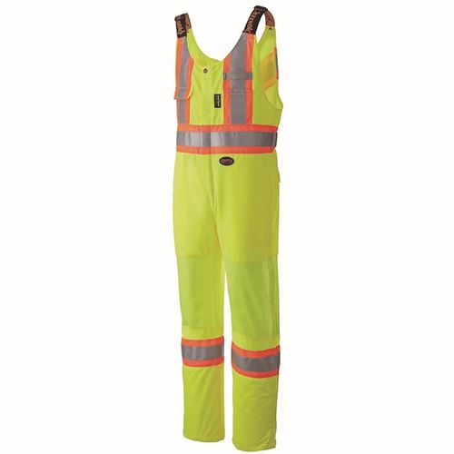 Picture of Pioneer® 6000 Hi-Viz Yellow Traffic Safety Polyester Overall - 2X-Large