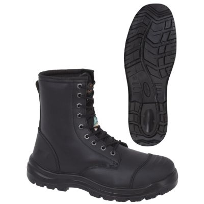 Picture of Pioneer® 8" Black Leather Work Boots