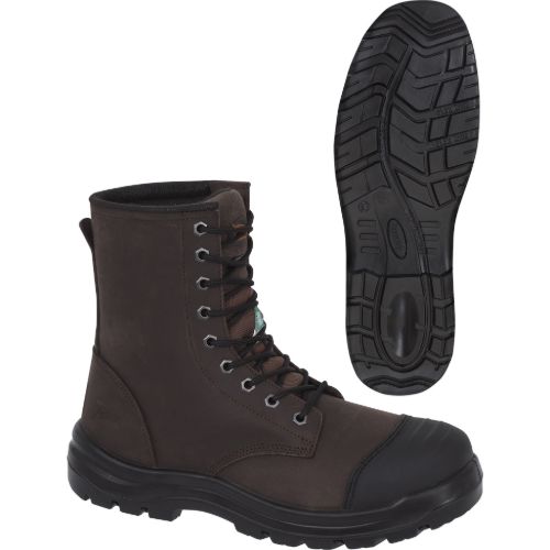 Picture of Pioneer® 8" Brown Leather Work Boots - Size 8