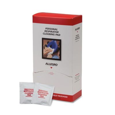 Picture of Allegro Respirator Cleaning Wipes - Alcohol
