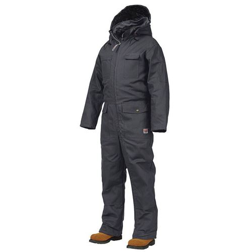 Picture of Work King® 7760 Black Deluxe Insulated Coveralls - Medium