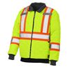 Picture of Work King® S241 Lime Green Duck/Safety Reversible Jacket - Large