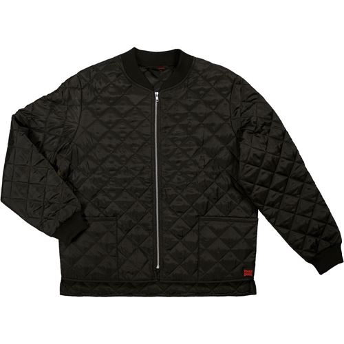 Picture of Tough Duck WJ25 Black Quilted Freezer Jacket - Large