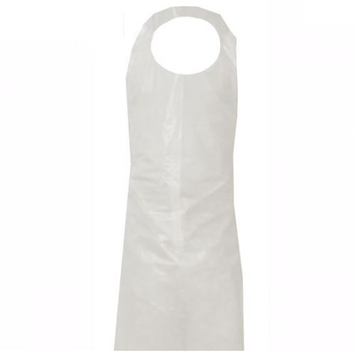 Picture of Ronco COVERME™ PEA4 1.5 mil Polyethylene Apron - Size 28" x 46"