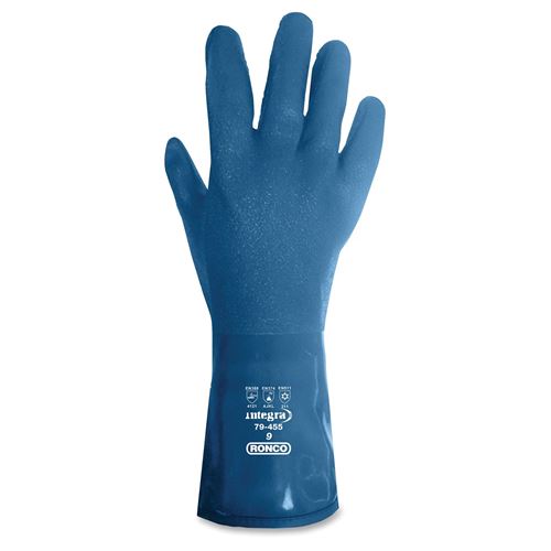 Picture of Ronco 79-455 Integra™ Plus PVC CoPolymer Glove with Fleece Lining - Size 10