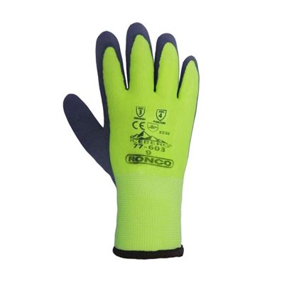 Picture of Ronco 77-603 Iceberg Latex Coated Hi-Viz Cold Resistant Gloves