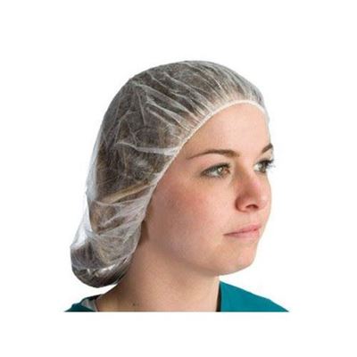 Picture of White Nylon Mesh Hair Net - Size 24"