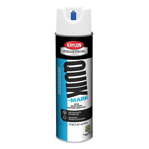 Picture of Krylon® Quik-Mark™ Water-Based Inverted Marking Paint - APWA Brilliant White