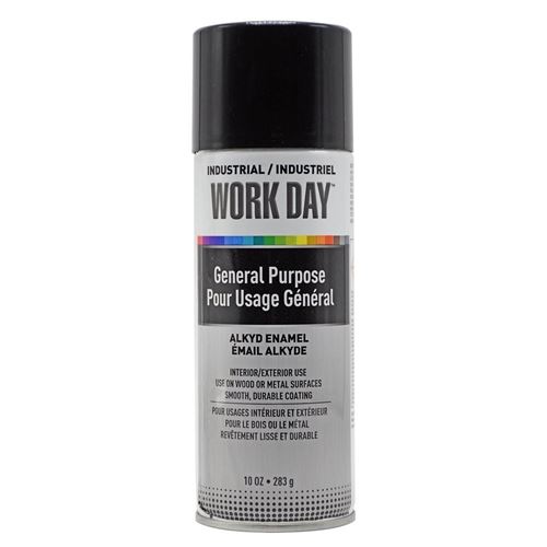 Picture of Krylon® Industrial Work Day™ Enamel Aerosol - Gloss Black