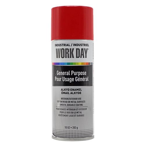 Picture of Krylon® Industrial Work Day™ Enamel Aerosol - Gloss Red