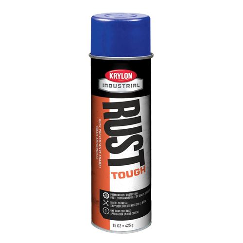 Picture of Krylon® Rust Tough® Acrylic Enamel Aerosol - Safety Blue