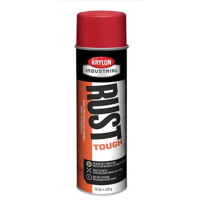 Picture of Krylon® Rust Tough® Acrylic Enamel Aerosol - Safety Red