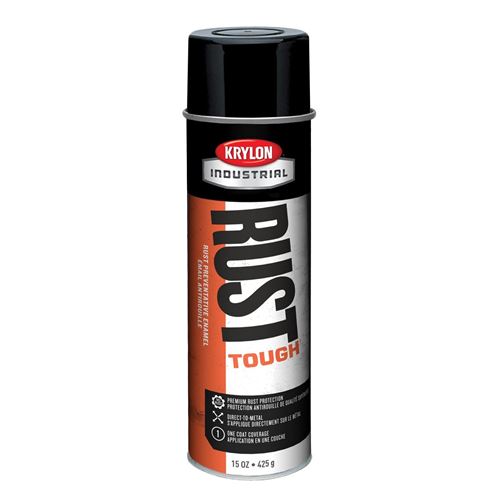 Picture of Krylon® Rust Tough® Acrylic Enamel Aerosol - Gloss Black
