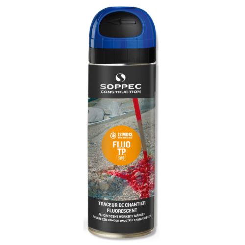 Picture of Soppec Fluo TP - Inverted Marking Paint - Fluorescent Blue
