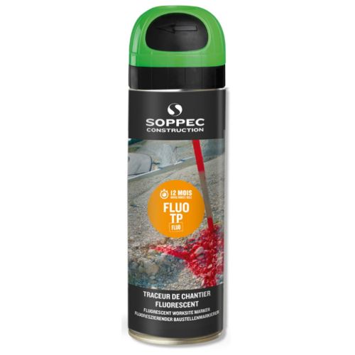 Picture of Soppec Fluo TP - Inverted Marking Paint - Fluorescent Green
