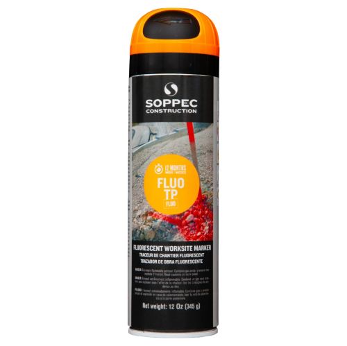 Picture of Soppec Fluo TP - Inverted Marking Paint - Fluorescent Orange